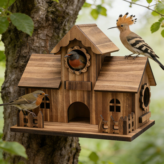 Waldhüter Eichenholz-Vogelhaus