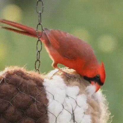 Zupfherz Alpakawolle-Spender