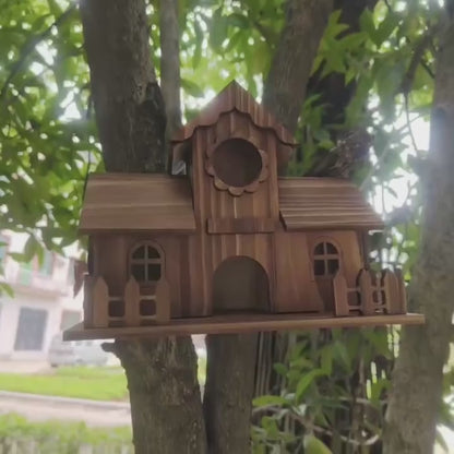 Waldhüter Eichenholz-Vogelhaus