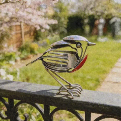 Rotkehlchen Besteckfigur